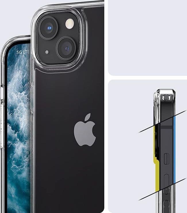 Spigen Ultra Hybrid - Case for iPhone 13 Mini (Transparent) - 8