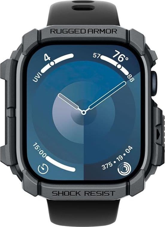 Spigen Rugged Armor - Case for Apple Watch 10 46 mm (Dark Grey) - 4