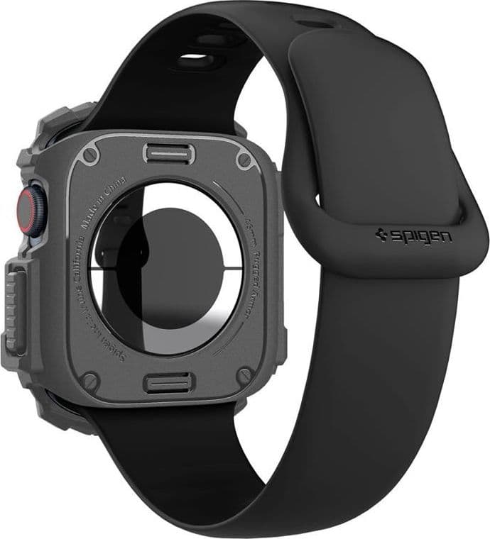 Spigen Rugged Armor - Case for Apple Watch 10 46 mm (Dark Grey) - 5