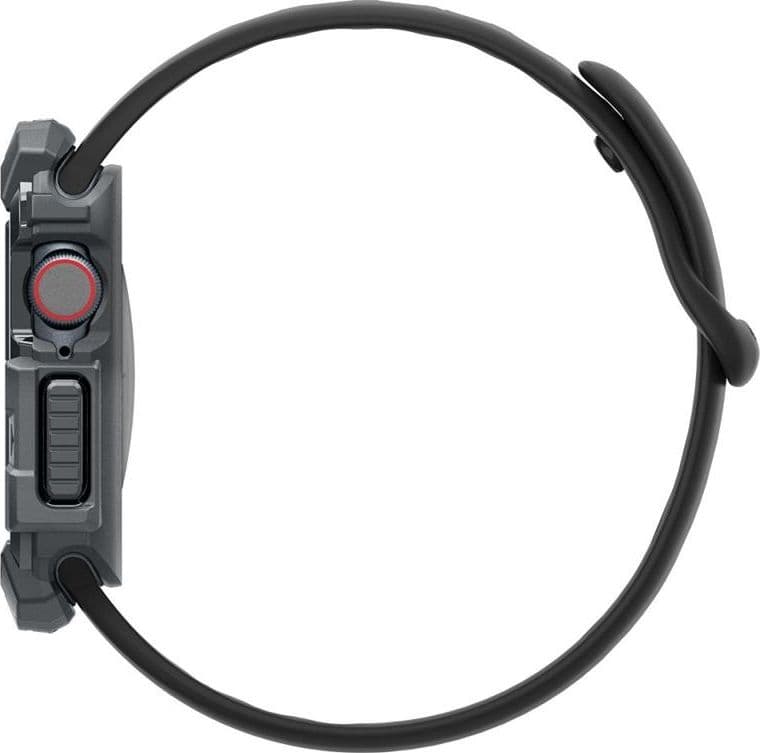 Spigen Rugged Armor - Case for Apple Watch 10 46 mm (Dark Grey) - 6