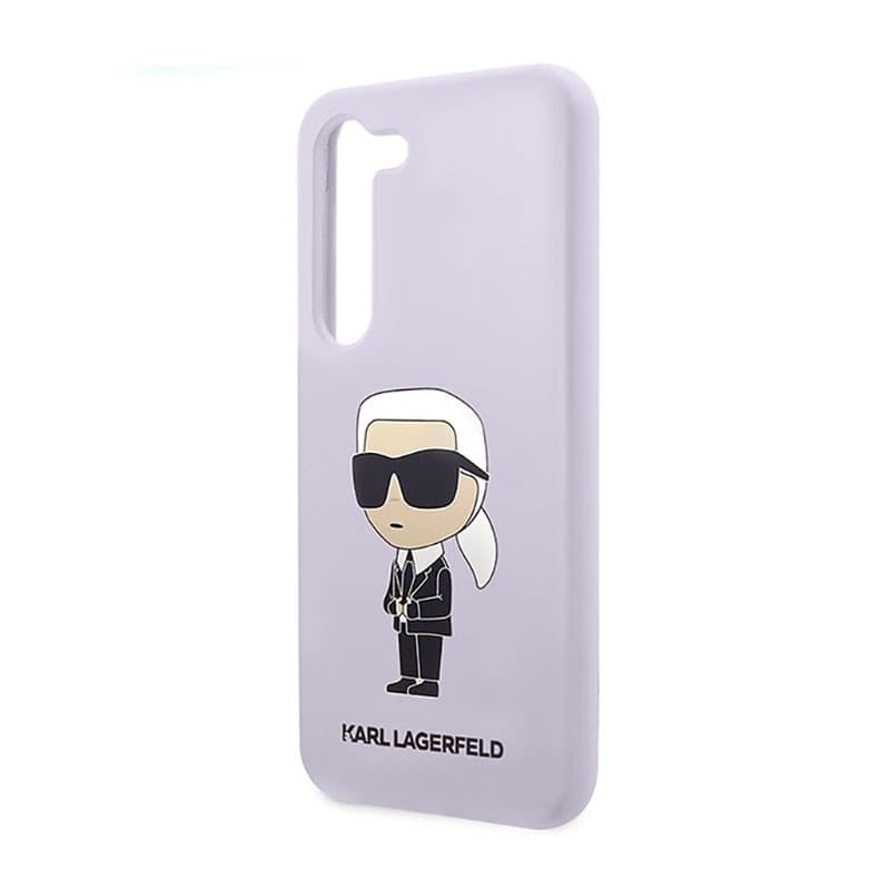 Karl Lagerfeld Silicone NFT Ikonik - Case for Samsung Galaxy S23+ (Purple) - 6