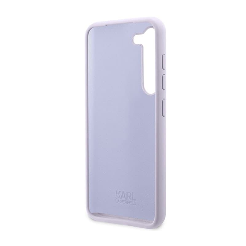 Karl Lagerfeld Silicone NFT Ikonik - Case for Samsung Galaxy S23+ (Purple) - 7