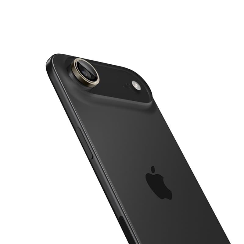 Spigen Optik Pro GLAS.TR EZ Fit Camera Protector 2-Pack - Camera Lens Glass for iPhone Air (2 pcs) (Gold) - 3