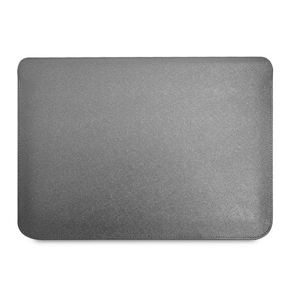 Guess Saffiano Triangle Logo Sleeve - Notebook case 13" / 14" (Silver) - 3