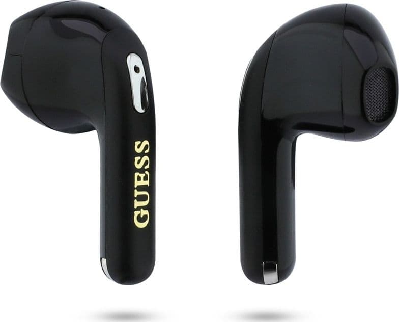 Guess Gold Line Triangle - Cuffie Bluetooth TWS + Custodia di ricarica (Nero) - 5