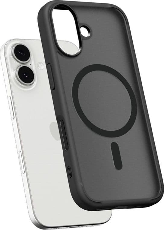 Spigen Ultra Hybrid Mag MagSafe - Case for iPhone 17 (Frost Black) - 5