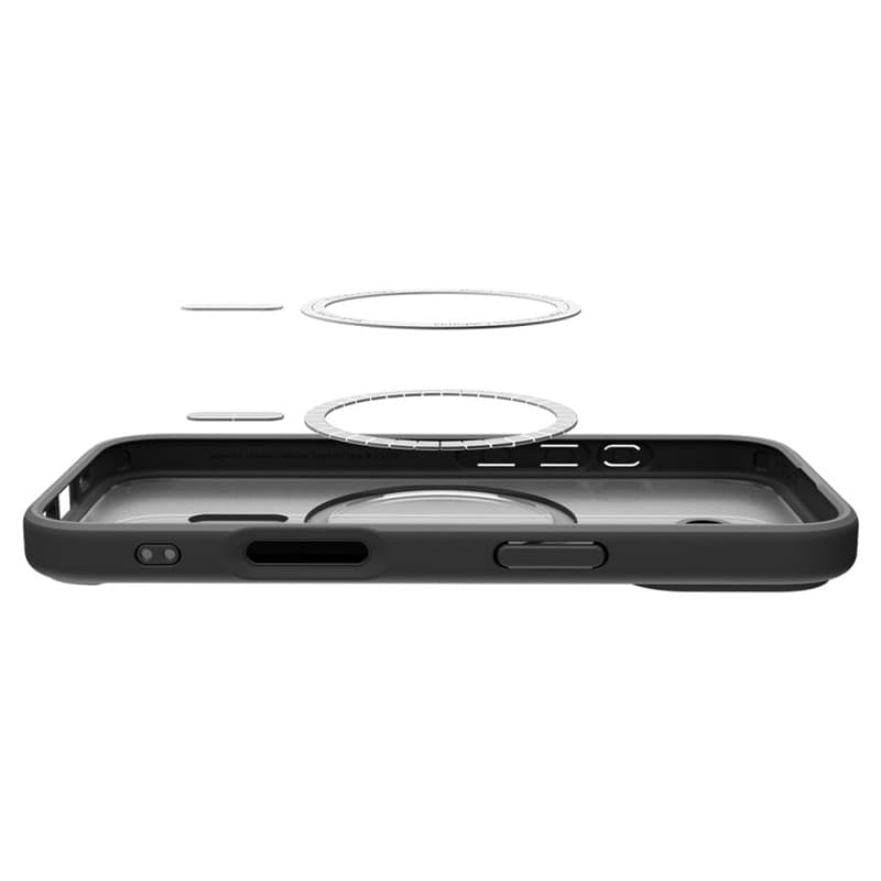 Spigen Ultra Hybrid Mag MagSafe - Case for iPhone 17 (Frost Black) - 7
