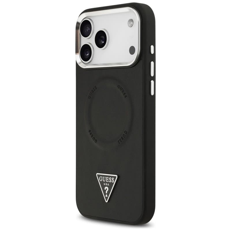 Guess Triangle Logo MagSafe - Case iPhone 17 Pro Max (Black) - 2