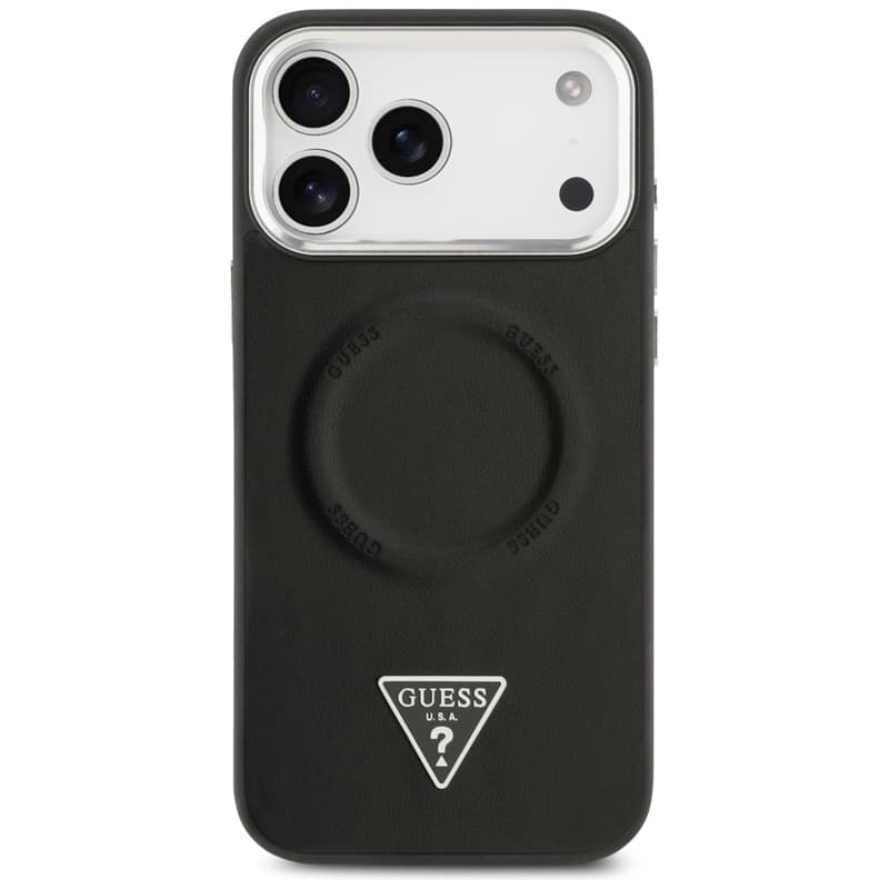 Guess Triangle Logo MagSafe - Case iPhone 17 Pro Max (Black) - 3