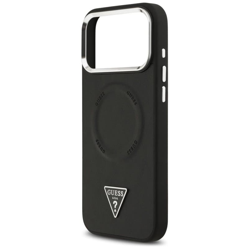 Guess Triangle Logo MagSafe - Case iPhone 17 Pro Max (Black) - 6