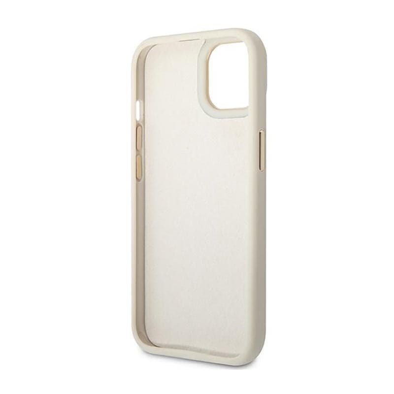 Guess Croco Collection - Case for iPhone 14 Plus (Silver) - 7
