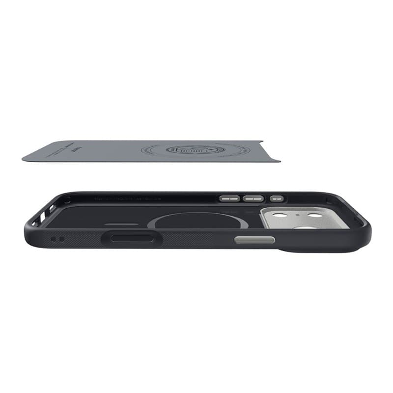 Spigen Nano Pop Mag MagSafe - Custodia per iPhone 18 Pro / 17 Pro (Nero Sesamo) - 5