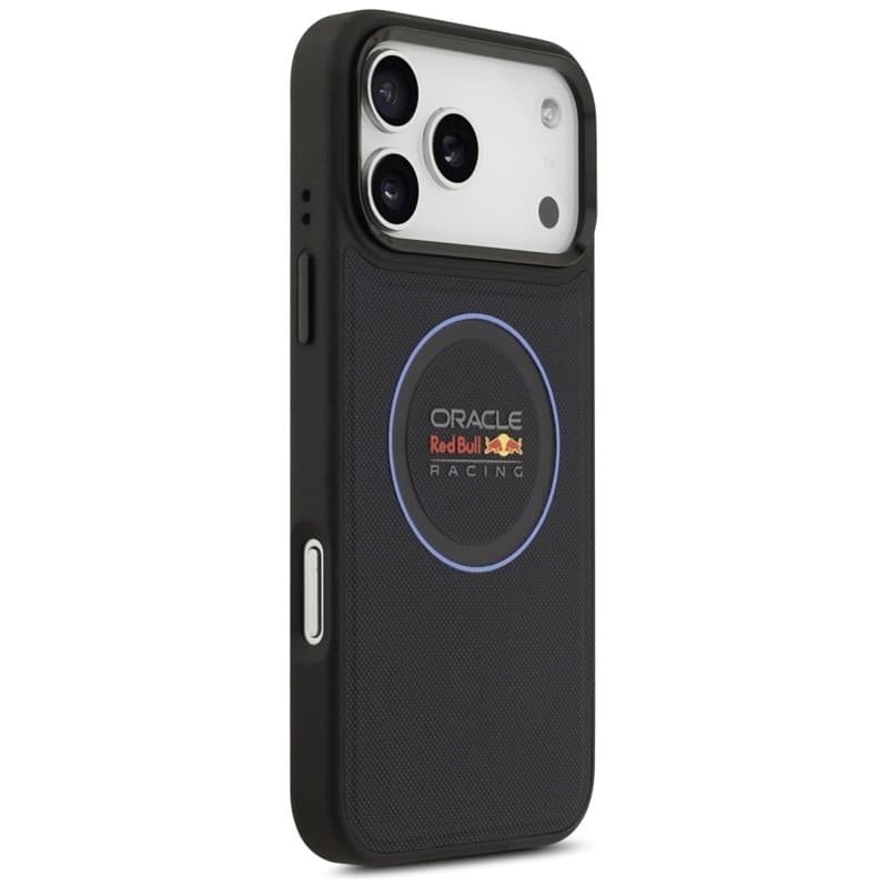 Red Bull Meshed Blue Ring e pulsanti in metallo MagSafe - Custodia per iPhone 17 Pro Max (blu navy) - 4