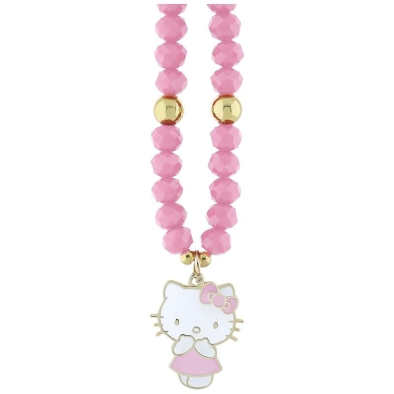 Hello Kitty Pearls and Beads Kitty Charm - Phone Charm (Pink) - 2