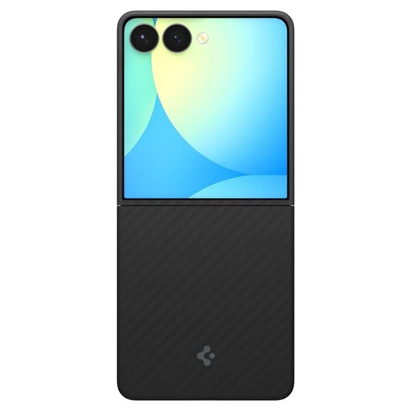 Spigen Airskin Aramid - Case for Samsung Galaxy Z Flip 7 (Black) - 3