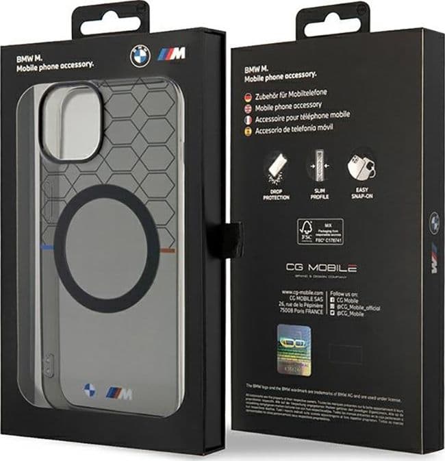 BMW Pattern MagSafe - Case for iPhone 14 (Grey) - 8