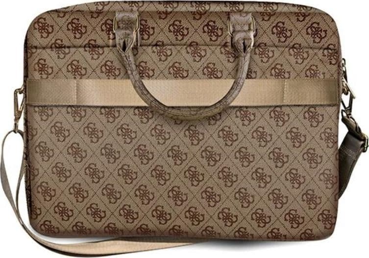 Guess 4G Big Metal Logo Computer Bag - Bag for notebook 15' / 16" (brown) - 2