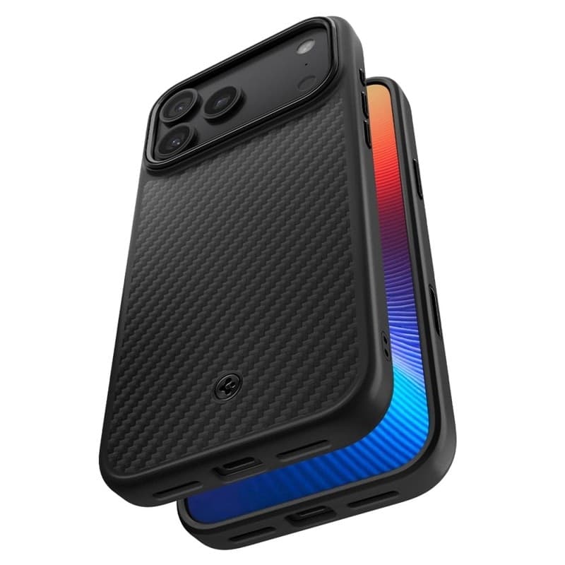 Spigen Enzo Aramid T Mag MagSafe - Case for iPhone 17 Pro (Black) - 7