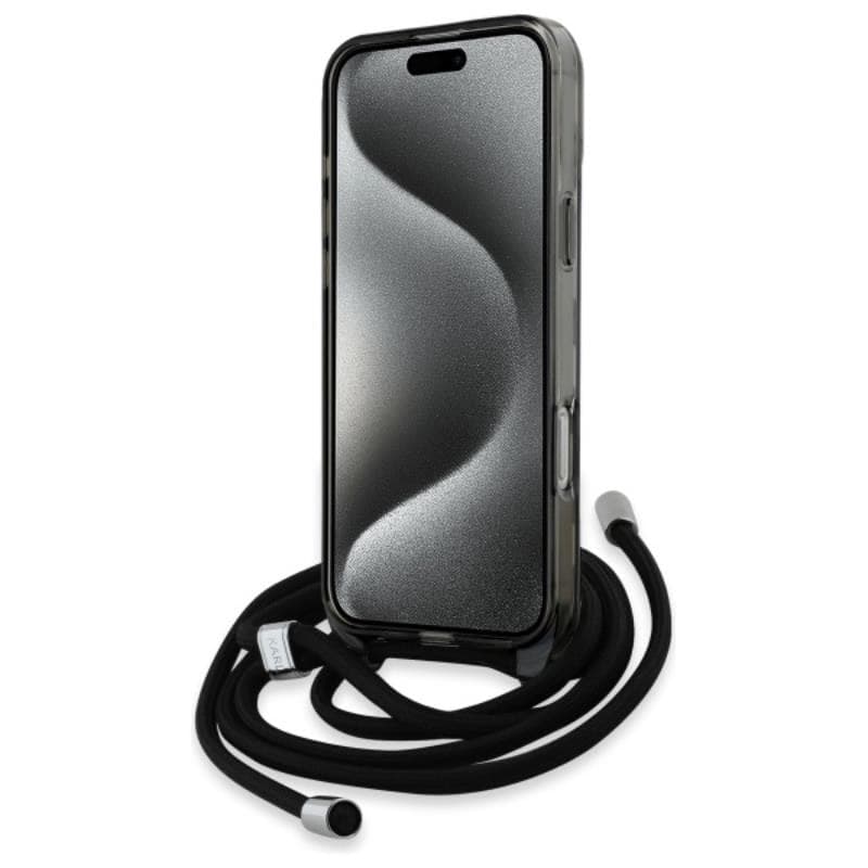 Karl Lagerfeld IML Crossbody Monogram Karl & Choupette Head MagSafe - Case for iPhone 16 Pro Max (black) - 4