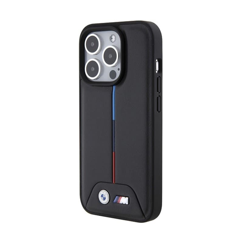 BMW Quilted Tricolor - Case for iPhone 15 Pro (Black) - 2