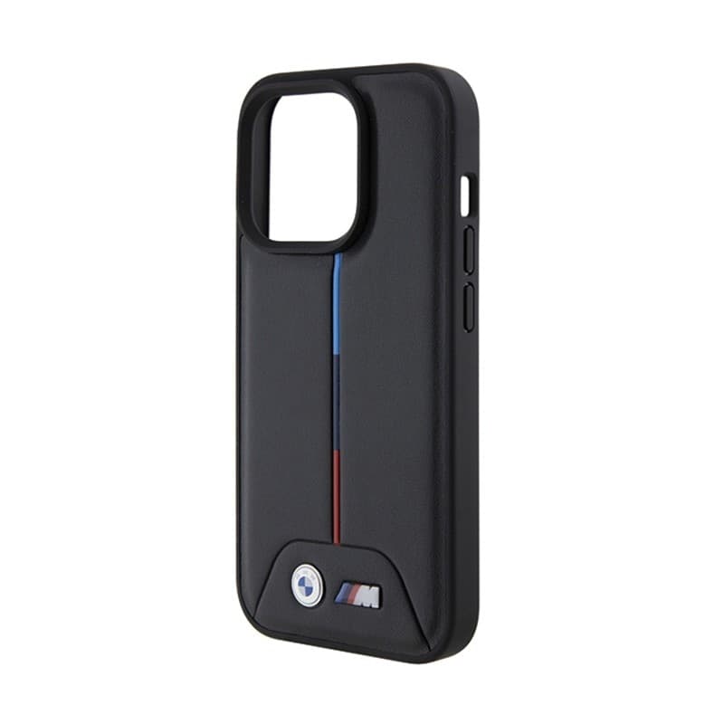 BMW Quilted Tricolor - Case for iPhone 15 Pro (Black) - 6