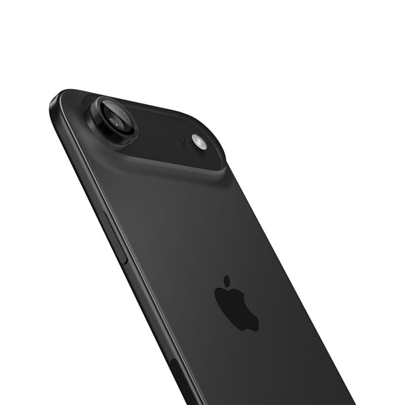 Spigen Optik Pro GLAS.TR EZ Fit Camera Protector 2-Pack - Lens Protector for iPhone Air (2 pcs) (Black) - 3