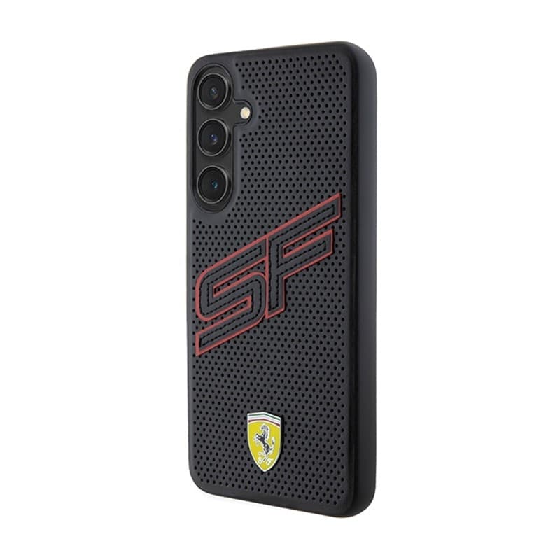 Ferrari Big SF Perforated - Samsung Galaxy S24 Case (black) - 2