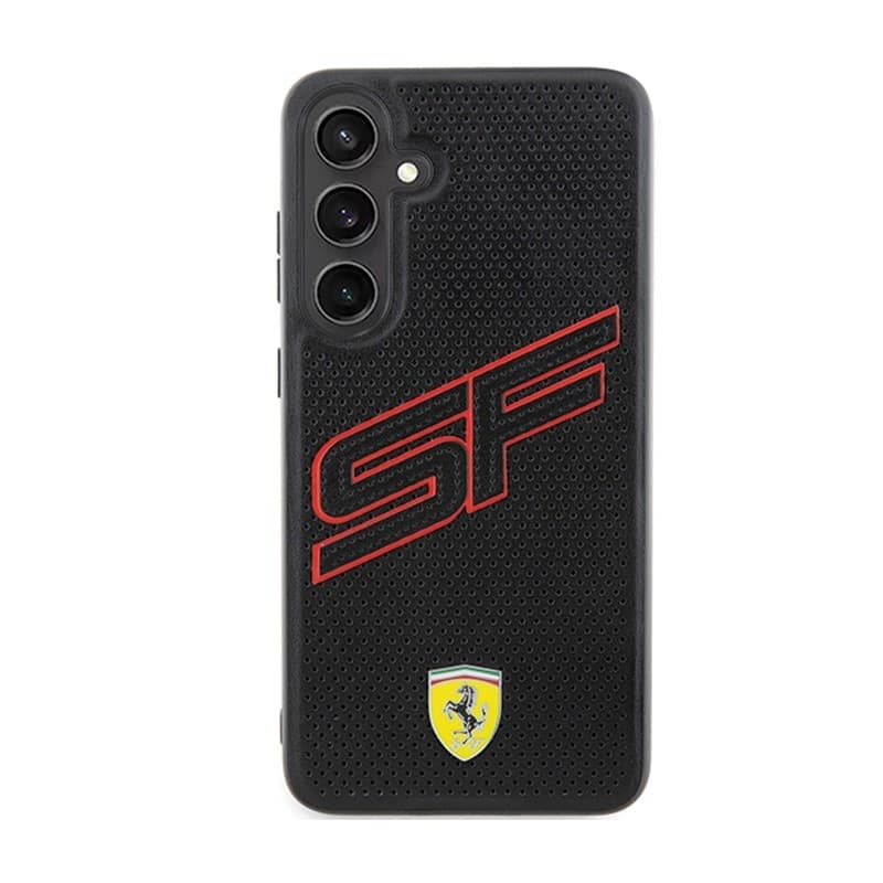 Ferrari Big SF Perforated - Samsung Galaxy S24 Case (black) - 3