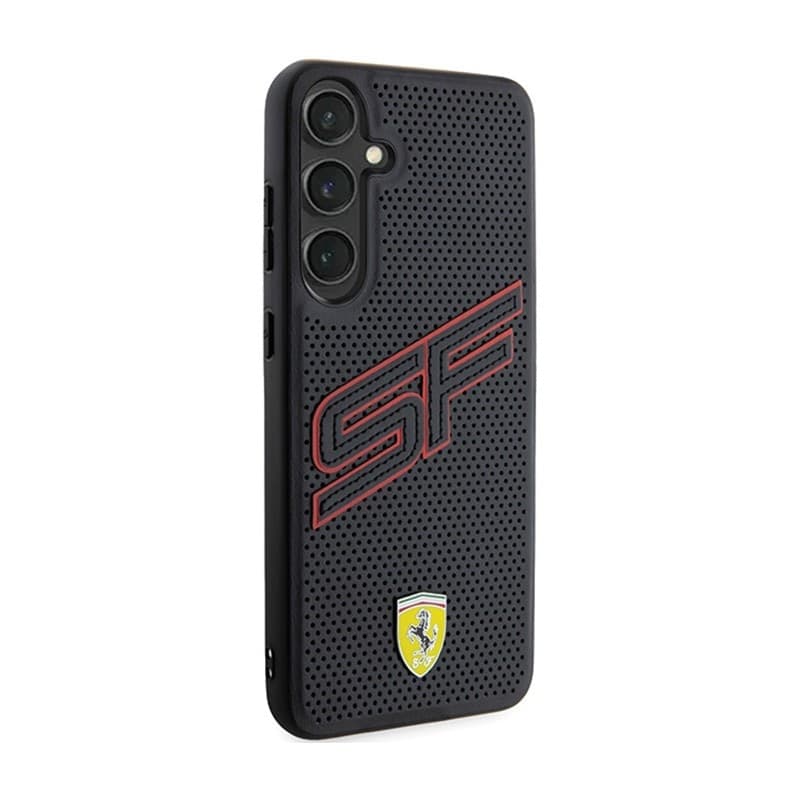 Ferrari Big SF Perforated - Samsung Galaxy S24 Case (black) - 4