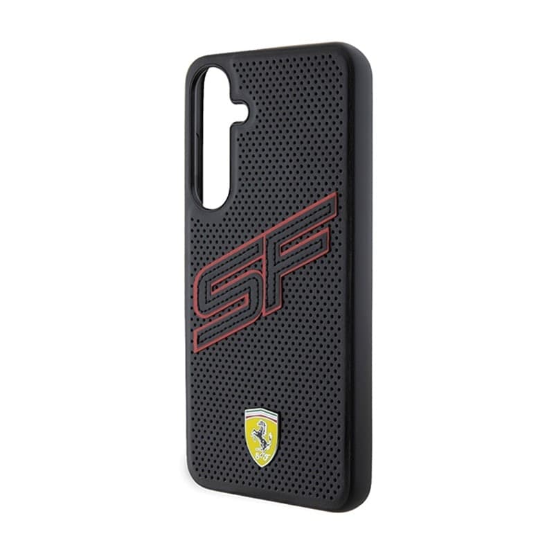 Ferrari Big SF Perforated - Samsung Galaxy S24 Case (black) - 6