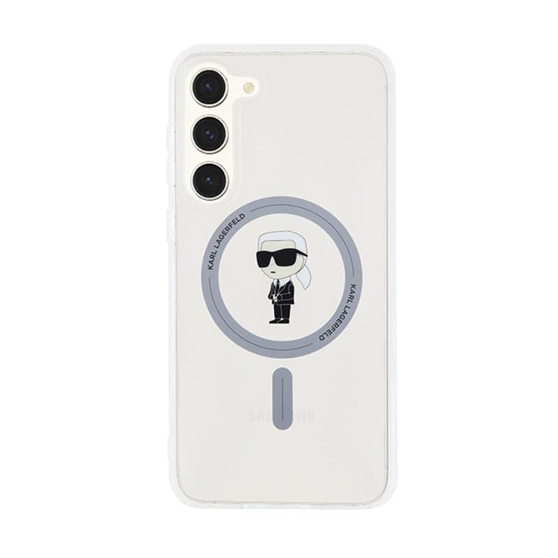 Karl Lagerfeld IML Ikonik MagSafe - Case for Samsung Galaxy S23+ (Transparent) - 3