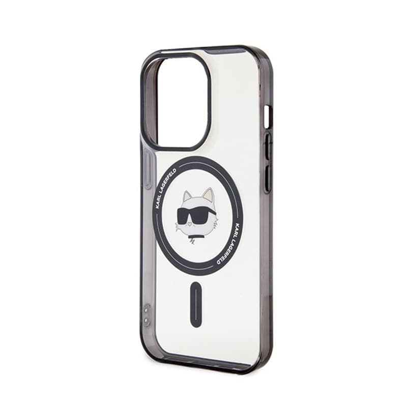 Karl Lagerfeld IML Choupette Head MagSafe - iPhone 15 Pro Max Case (Transparent) - 6