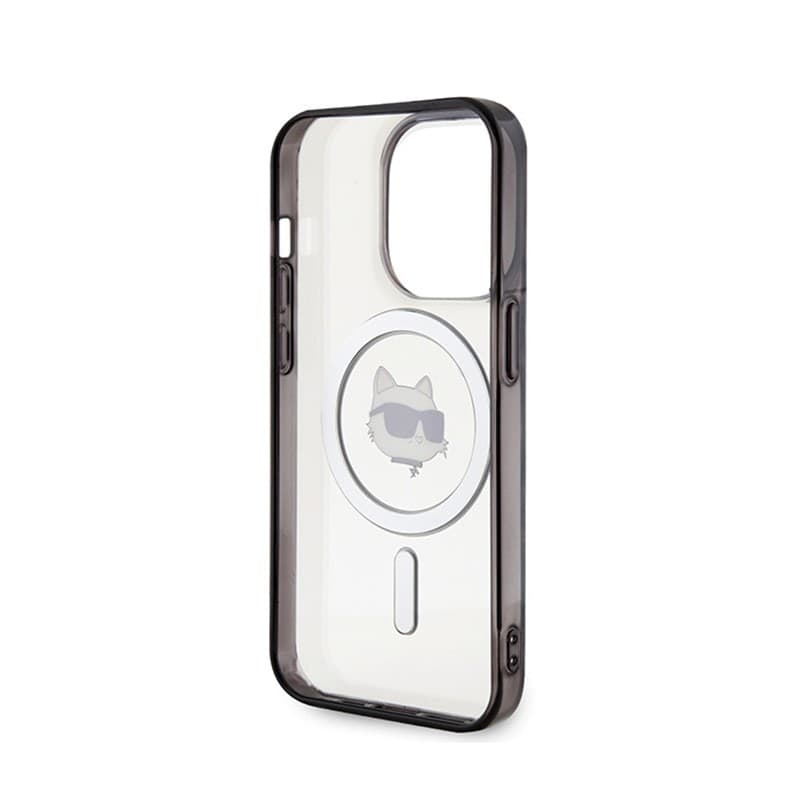 Karl Lagerfeld IML Choupette Head MagSafe - iPhone 15 Pro Max Case (Transparent) - 7