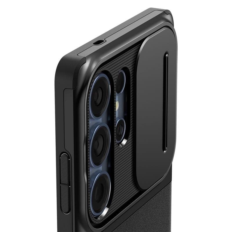 Spigen Optik Armor - Case for Samsung Galaxy S25 Ultra (Black) - 8