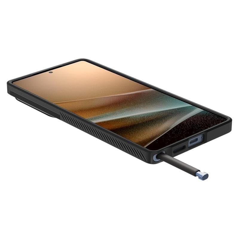 Spigen Optik Armor - Case for Samsung Galaxy S25 Ultra (Black) - 10