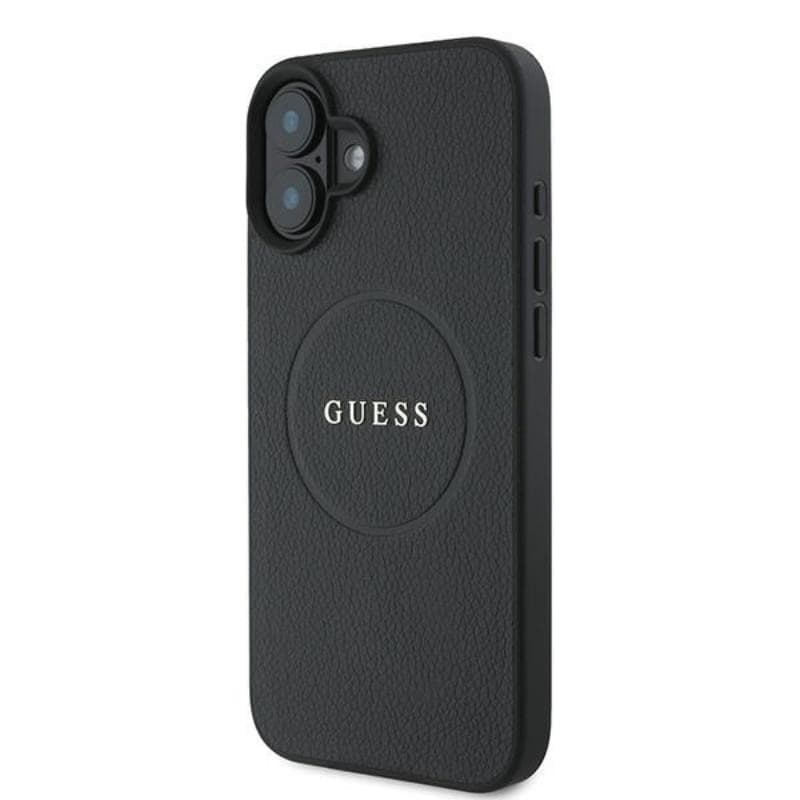 Guess Grained Ring MagSafe - Case iPhone 16 Plus (black) - 2