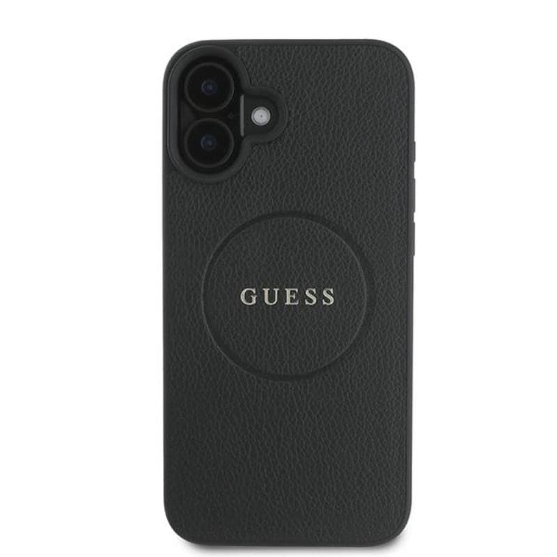 Guess Grained Ring MagSafe - Case iPhone 16 Plus (black) - 3