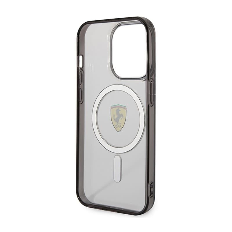 Ferrari Outline Magsafe - Case for iPhone 14 Pro (Transparent) - 7