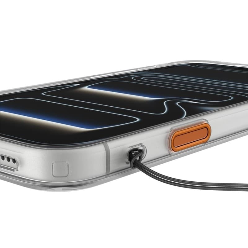 Spigen Ultra Hybrid T Mag MagSafe - Custodia per iPhone 18 Pro / 17 Pro (Arancione lucido) - 5