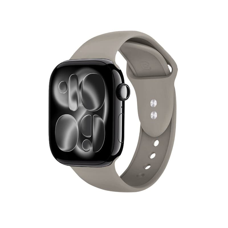 Crong Liquid - Cinturino per Apple Watch 38/40/41/42 mm (fango)