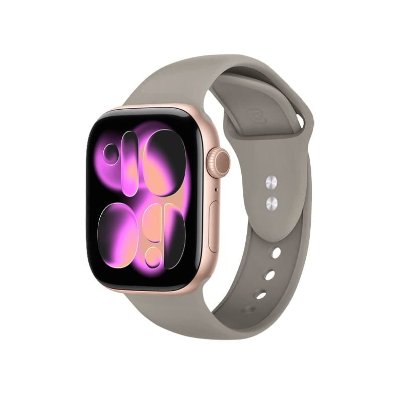Crong Liquid - Cinturino per Apple Watch 38/40/41/42 mm (fango) - 5