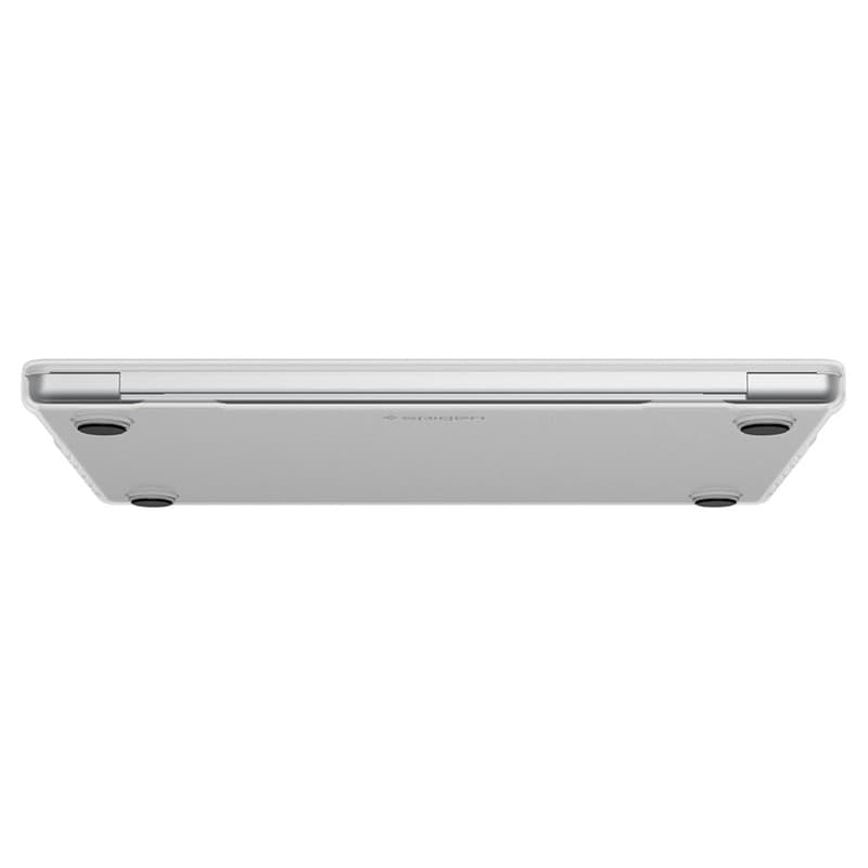 Spigen AirSkin - Custodia per MacBook Pro 16" (M5/M4/M3/M2/M1/2026-2021) (Trasparente satinato) - 4