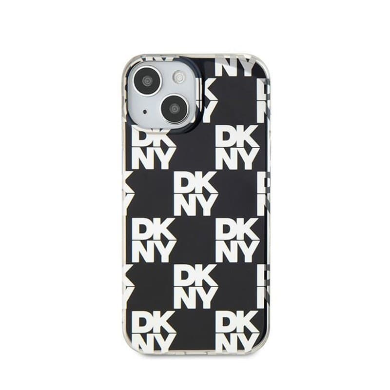 DKNY IML Checkered Mono Pattern - Case for iPhone 15 / 14 / 13 (Black) - 3