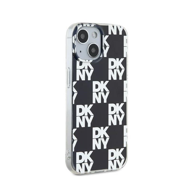 DKNY IML Checkered Mono Pattern - Case for iPhone 15 / 14 / 13 (Black) - 4