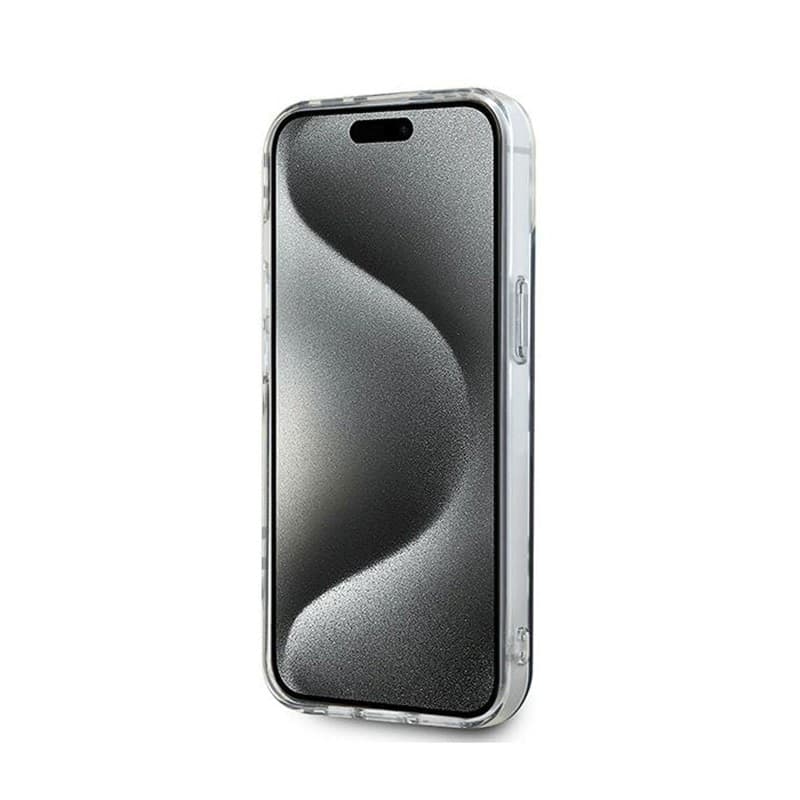 DKNY IML Checkered Mono Pattern - Case for iPhone 15 / 14 / 13 (Black) - 5