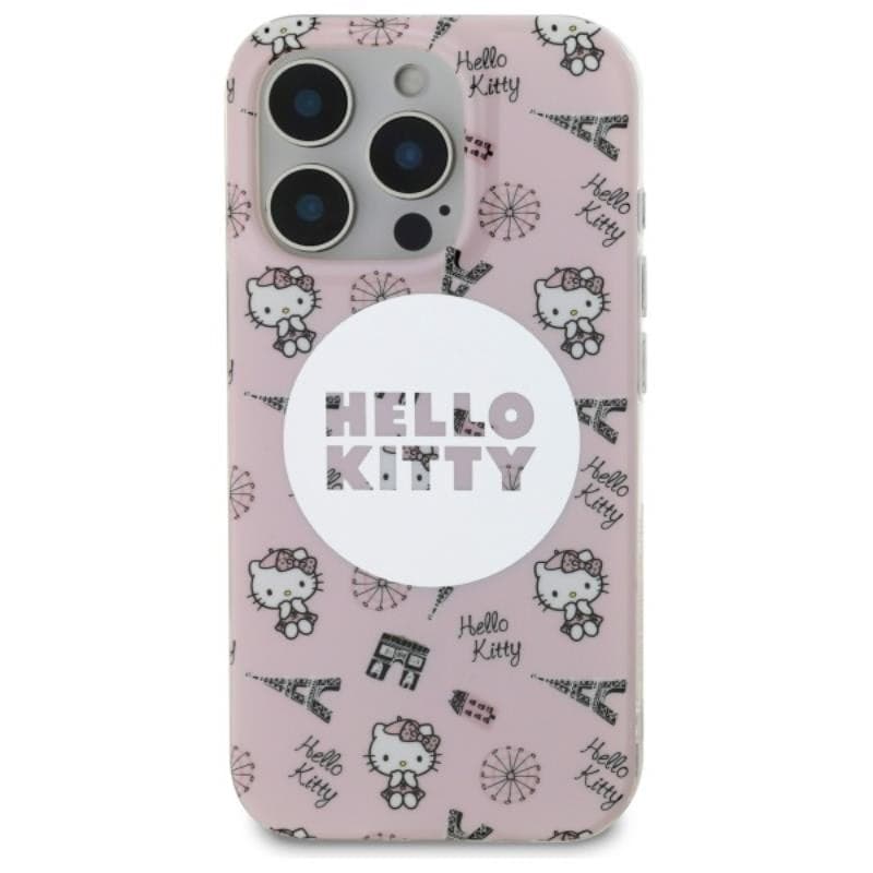 Hello Kitty IML All Over Paris MagSafe - Case for iPhone 16 Pro Max (pink) - 3