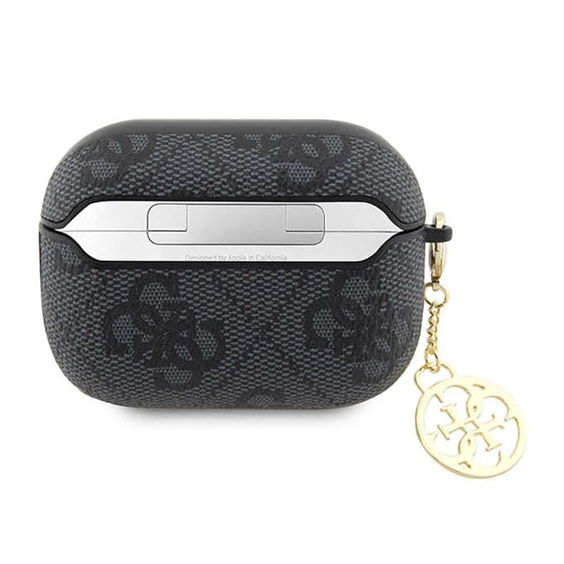 Guess 4G Charm Collection - Case for Apple AirPods Pro 2 (Black) - 2
