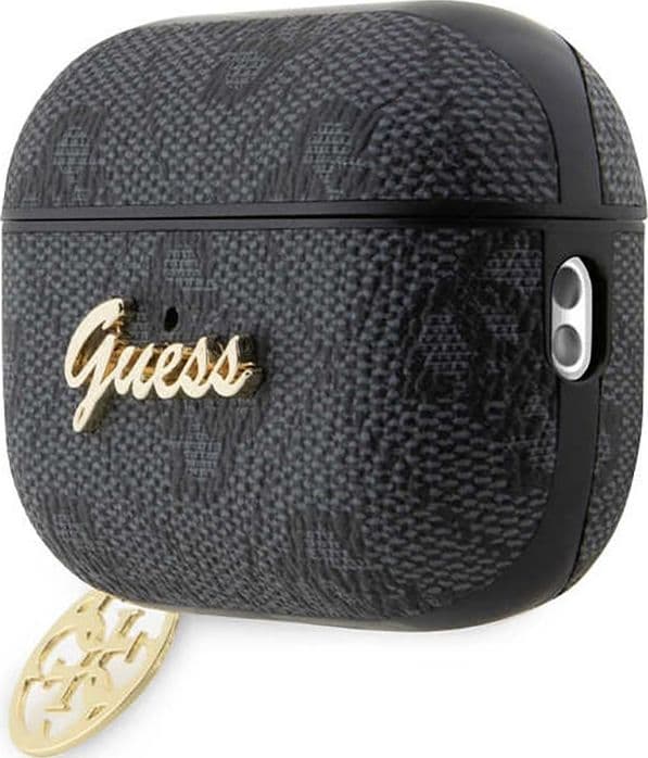 Guess 4G Charm Collection - Case for Apple AirPods Pro 2 (Black) - 3