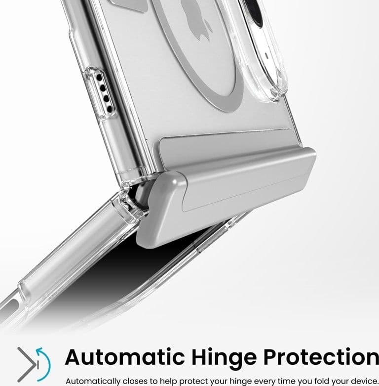 Speck Presidio Perfect Clear MagSafe - iPhone Fold Case (Clear) - 2