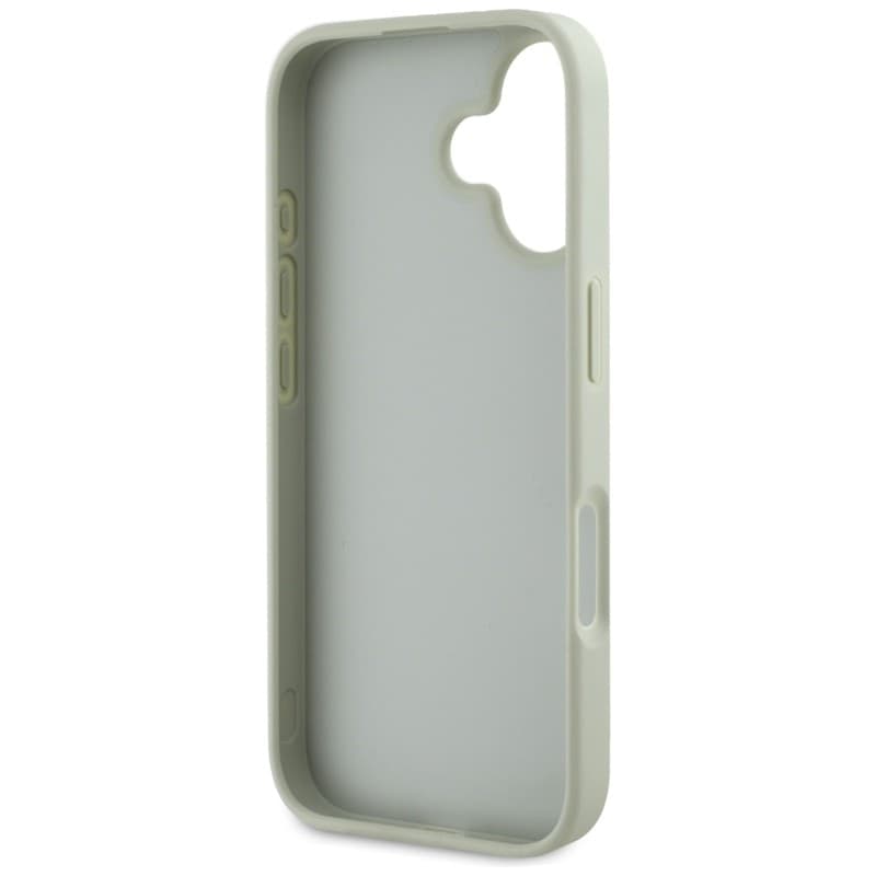 Guess Grained Big 4G Logo Small Classic Logo - Case for iPhone 16 (green) - 7